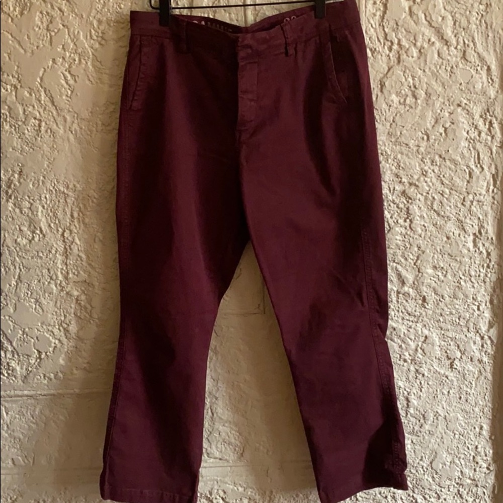 Boot cut chinos